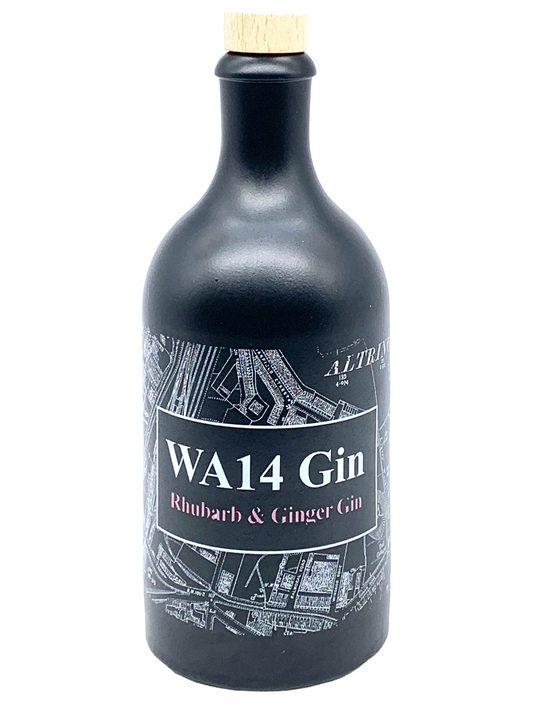 WA14 Gin - Altrincham Rhubarb & Ginger Gin